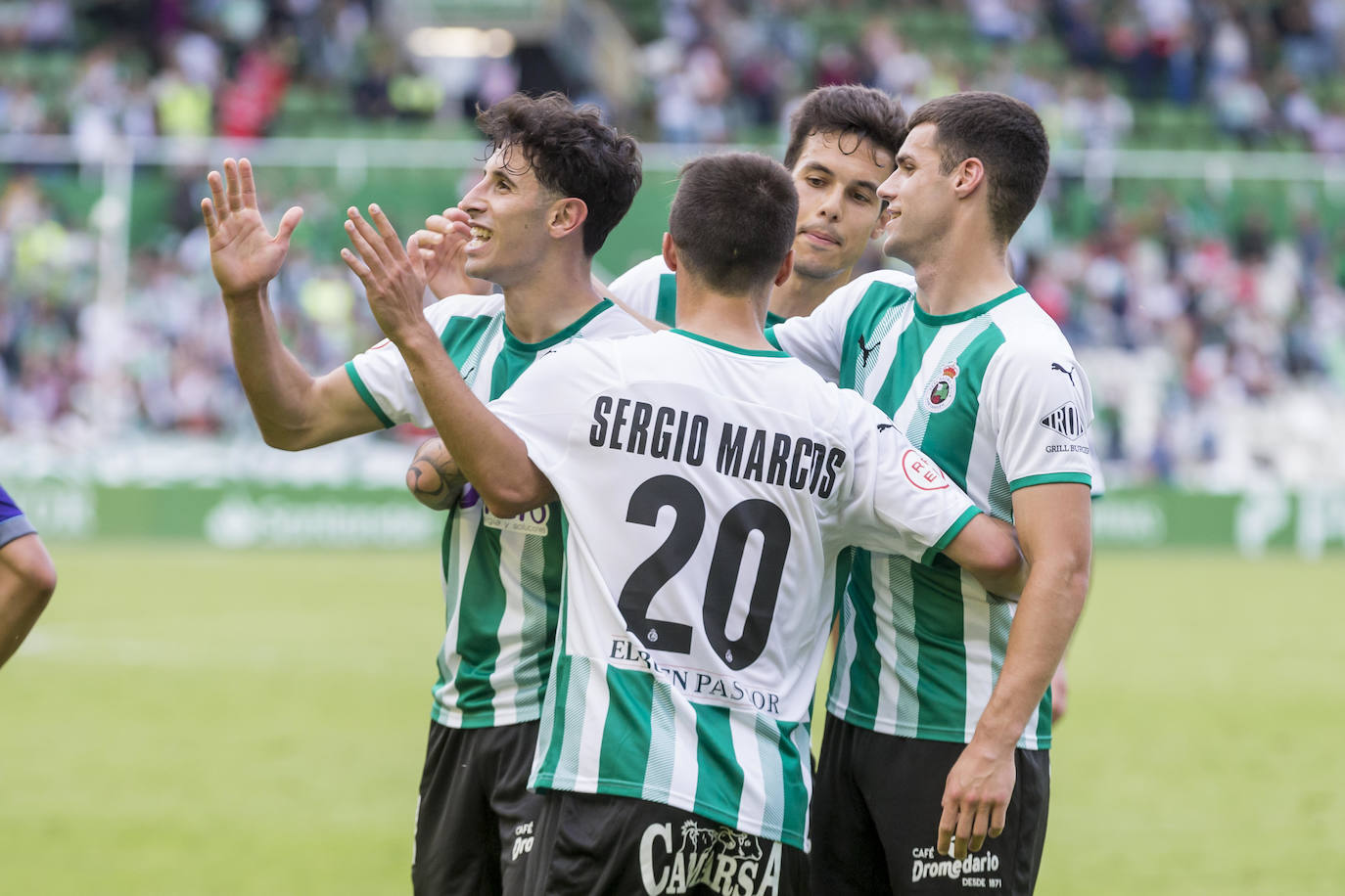 Fotos: Último partido del Racing de la temporada en los Campos de Sport