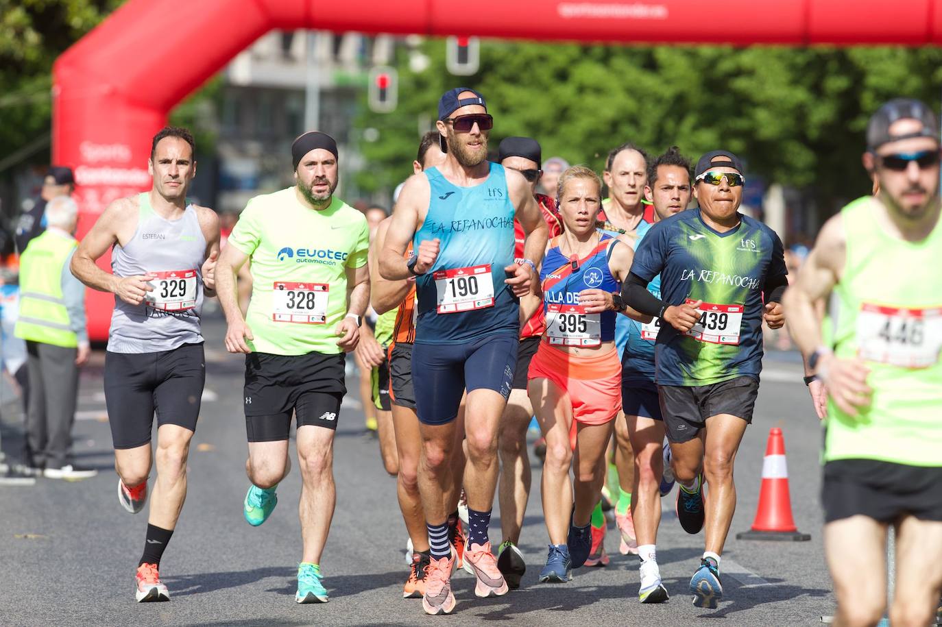 Fotos: Imágenes de la Media Maratón de Santander, celebrada este domingo