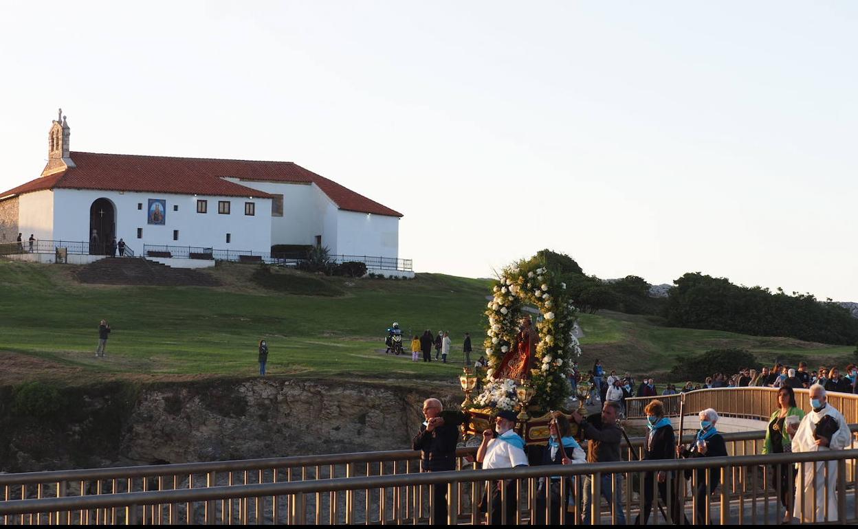 La fiesta de la Virgen del Mar incluye la I Marcha Solidaria Patrona de Santander