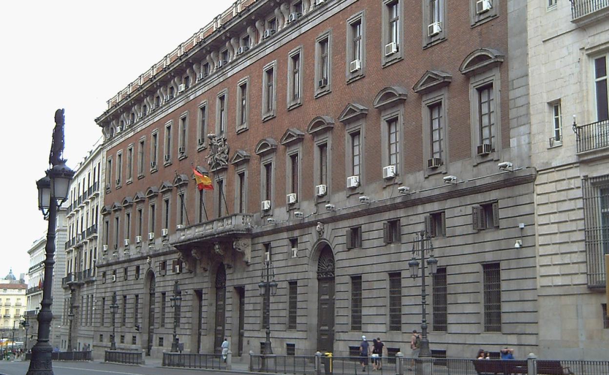 La Real Casa de la Aduana, en Madrid, sede del Ministerio de Hacienda. 