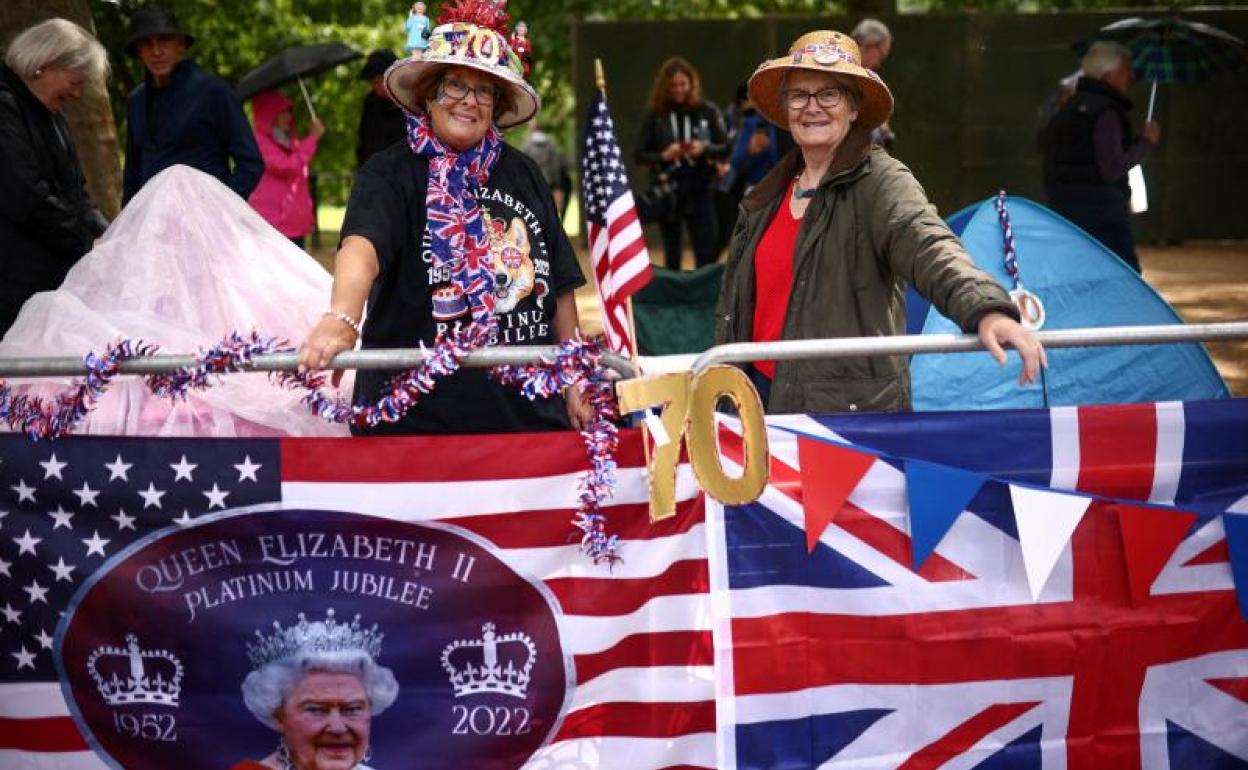 Los 70 años de reinado de la monarca británica se celebrarán en todo el Reino Unido.