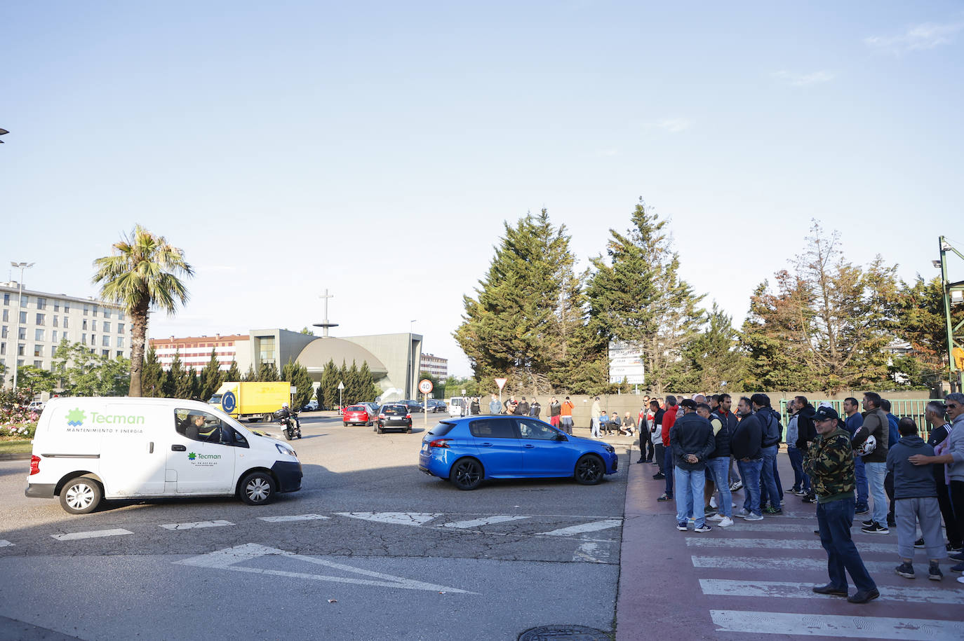 Fotos: La primera jornada de huelga del sector del metal en Cantabria, en imágenes