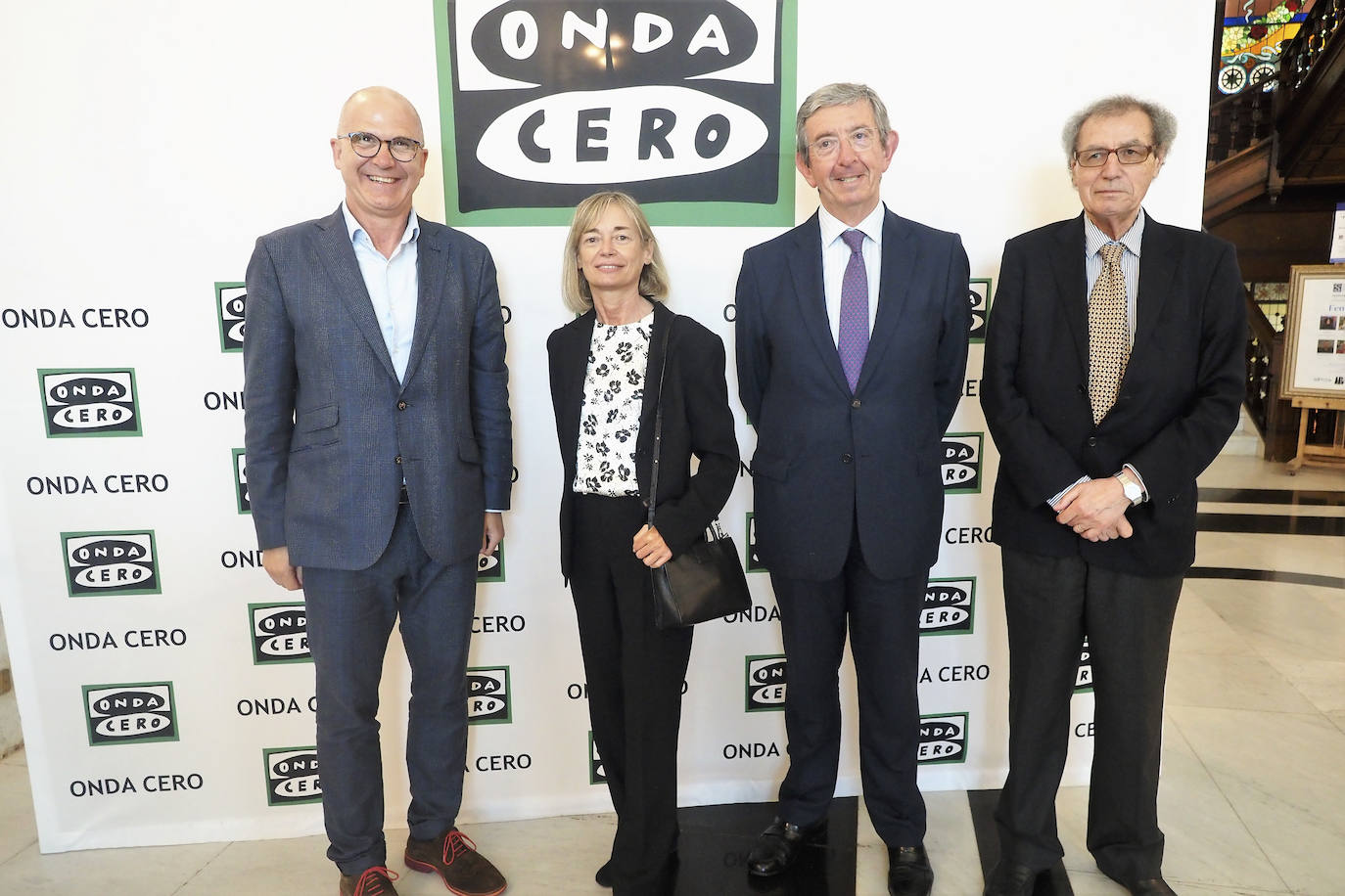 Pedro López, Teresa Cobo, Luis Revenga y Manuel Ángel Castañeda. 