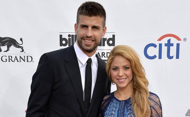 Gerard Piqué y Shakira.