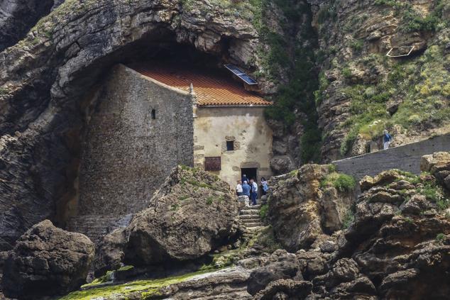 La misa en la ermita comenzó a las 12.30 horas.