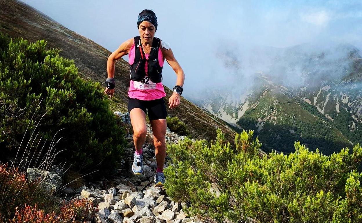 Imagen de archivo de la atleta cántabra Gaby Sánchez.