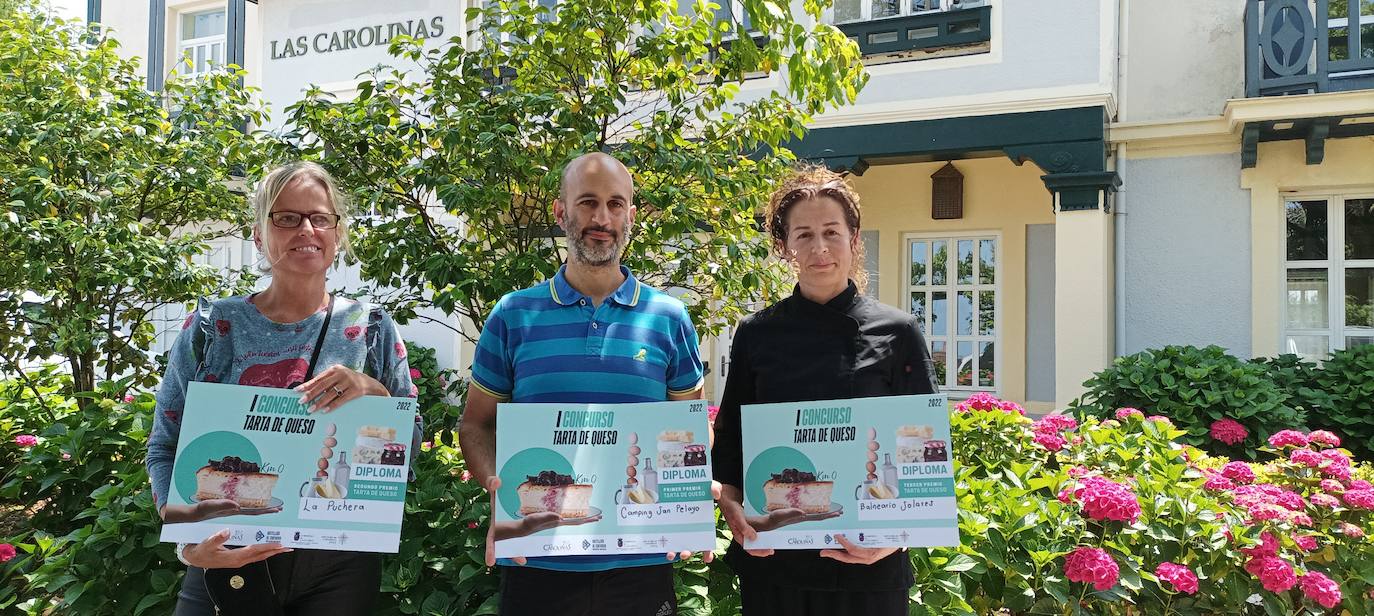 Teresa Lavín, Fran Rodríguez y Marián Martínez. 