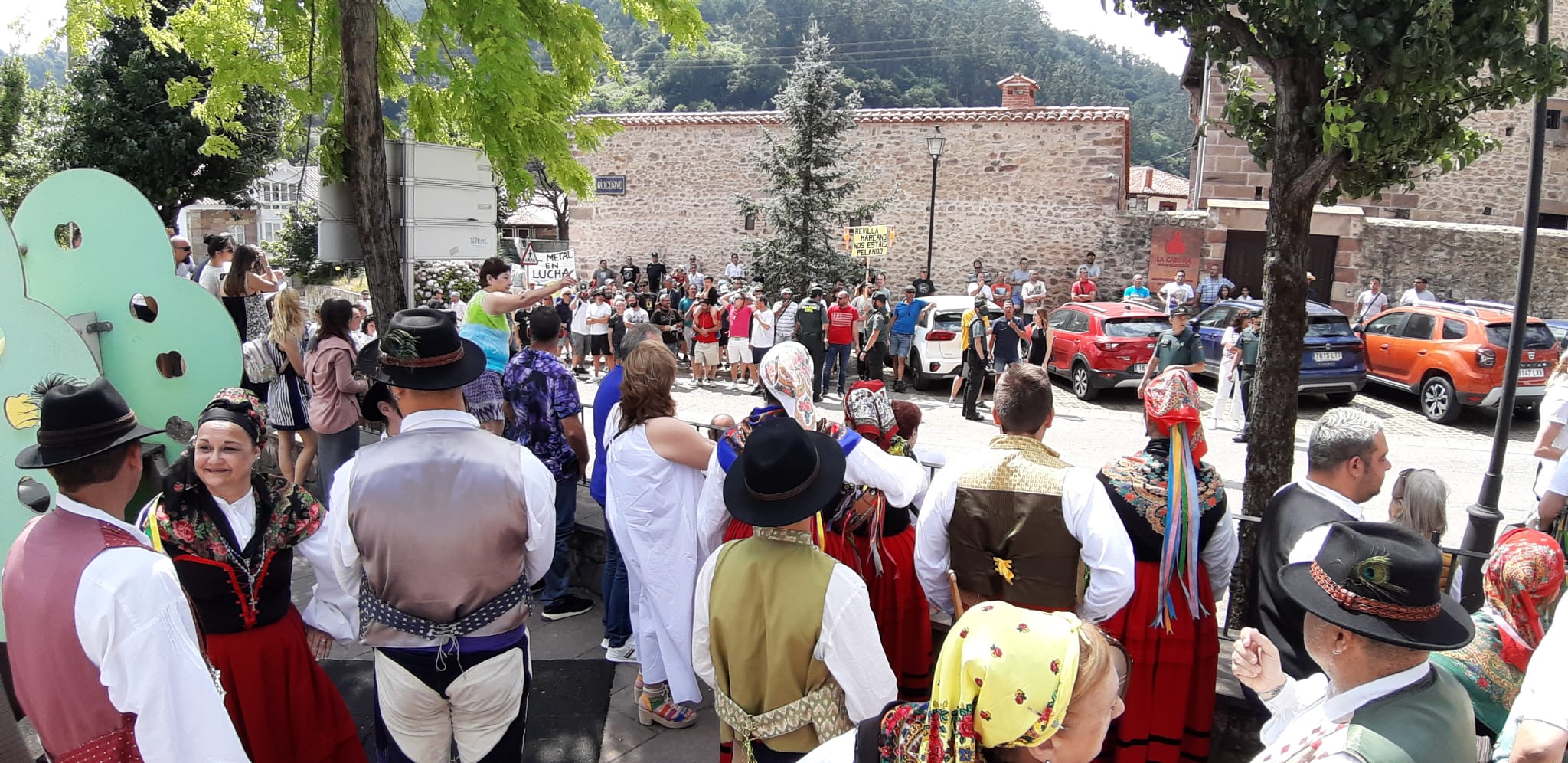 Fotos: Jornada agridulce en la celebración del premio Pueblo de Cantabria 2021 en Riocorvo