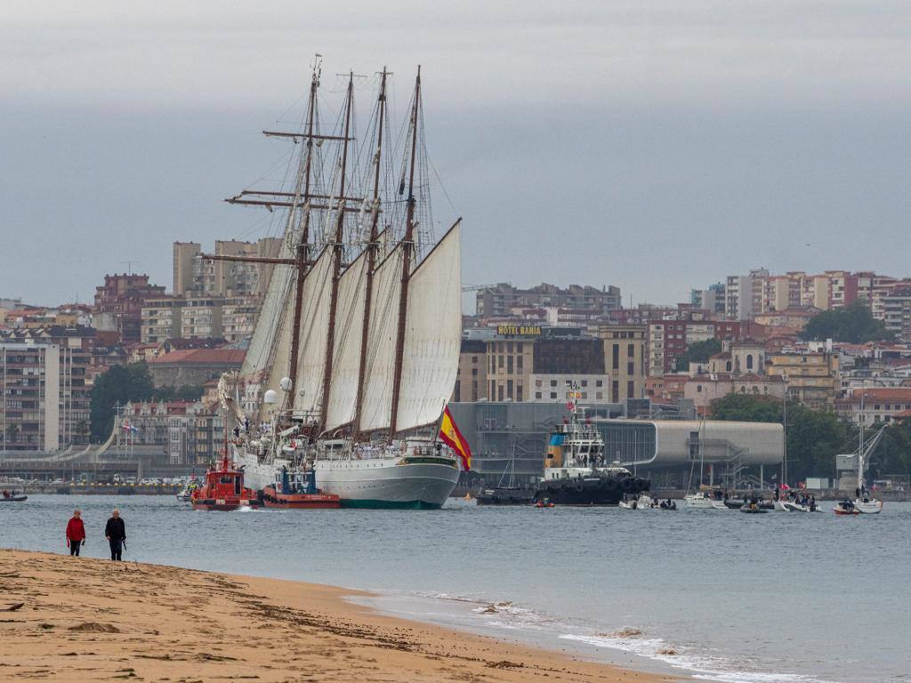 Fotos: Elcano, en Santander