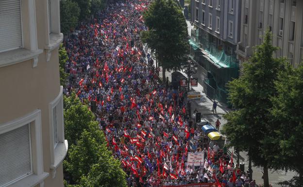 Imagen de la manifestación del 15 de junio.