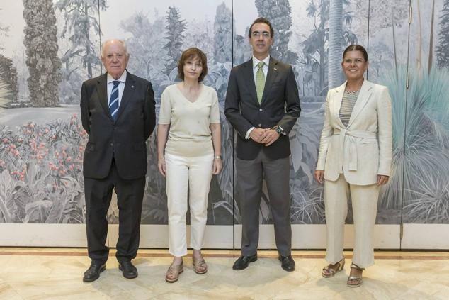 Gaspar Laredo, Ana Sánchez, Armando Blanco y Henar Scheilch