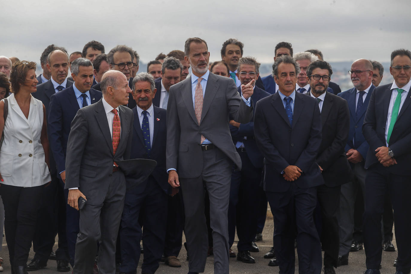 Fotos: El Rey visita el Puerto de Santander en su 150 aniversario