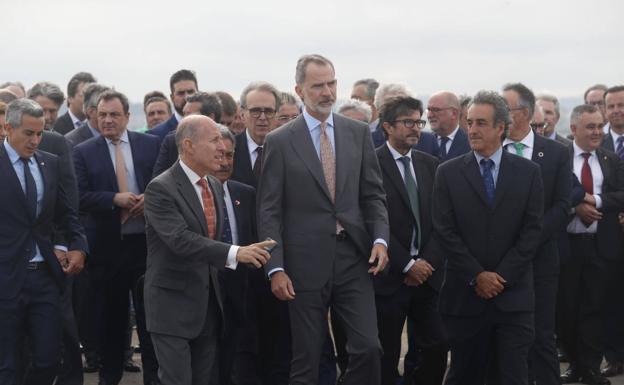 El Rey visita el Puerto de Santander en su 150 aniversario