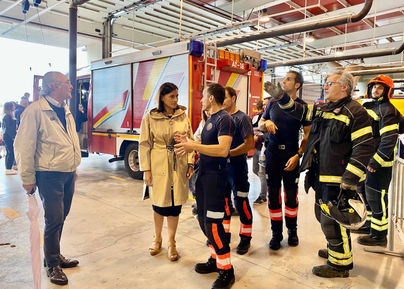 Fotos: Los bomberos de Santander muestran su trabajo