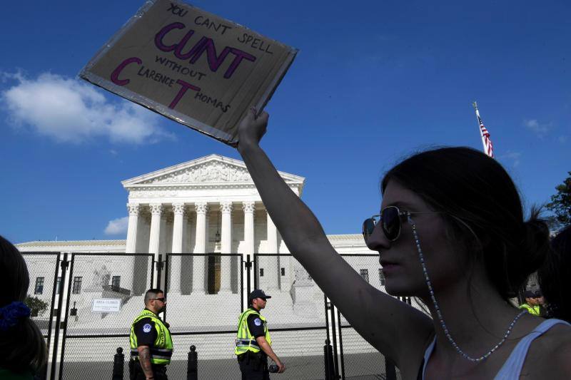 Fotos: Protestas en Estados Unidos contra la ilegalización del aborto