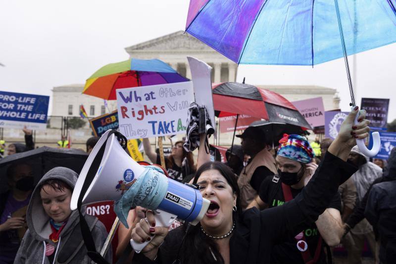 Fotos: Protestas en Estados Unidos contra la ilegalización del aborto