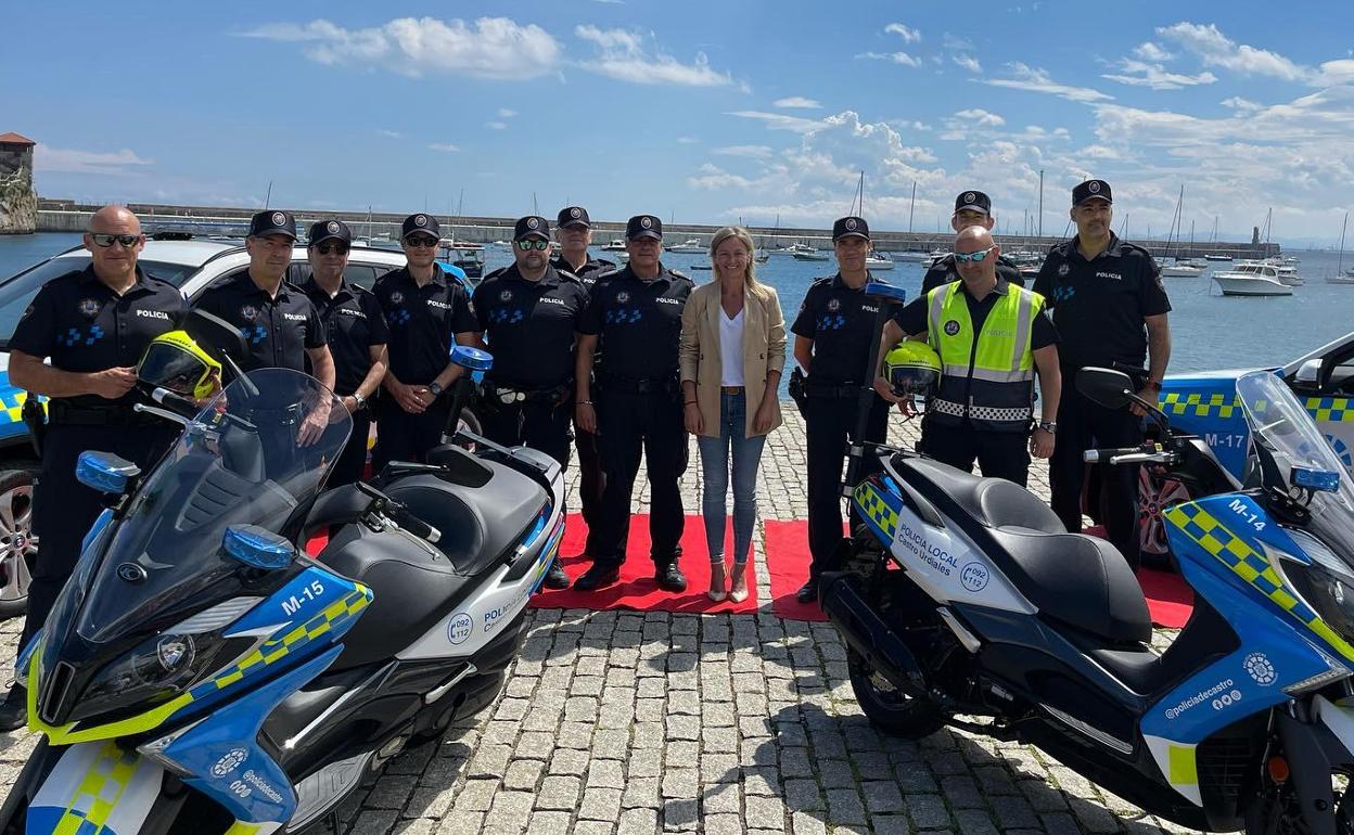 La Policía Local de Castro estrena vehículos y vestuario