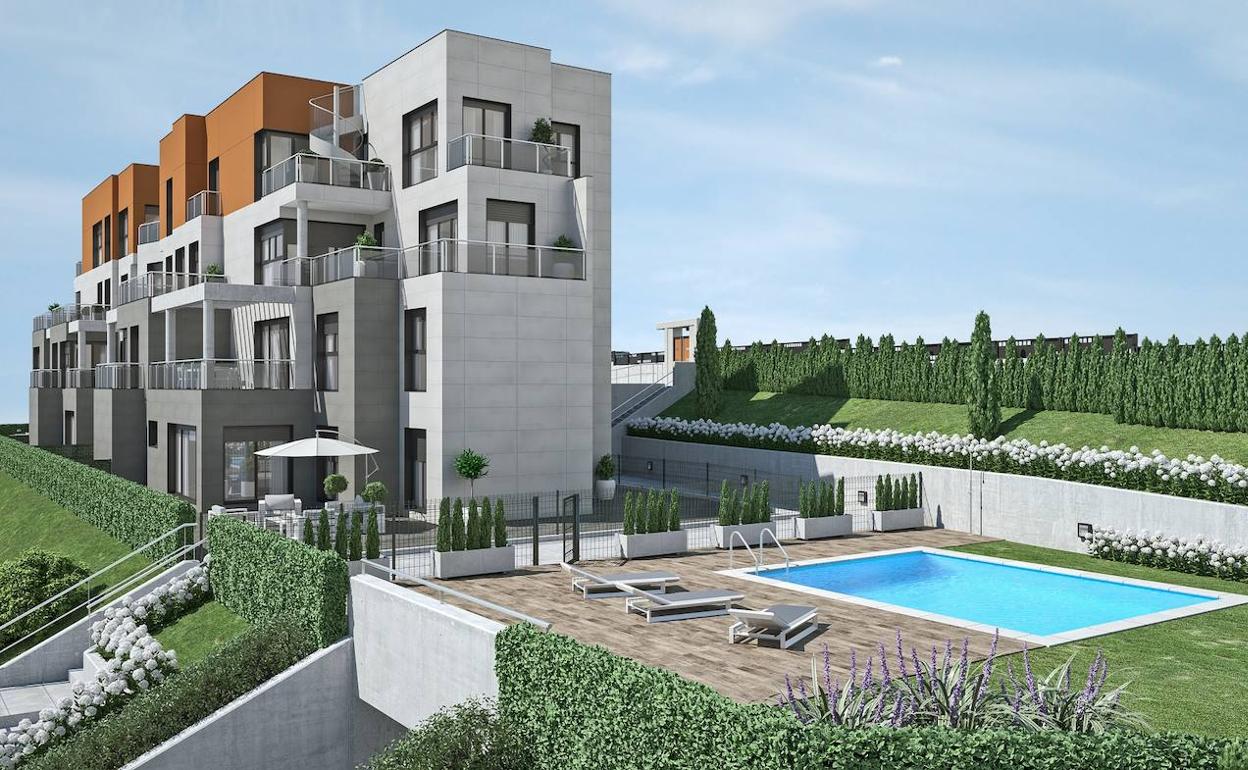 Infografía de la futura construcción de la Avenida de Cantabria. 