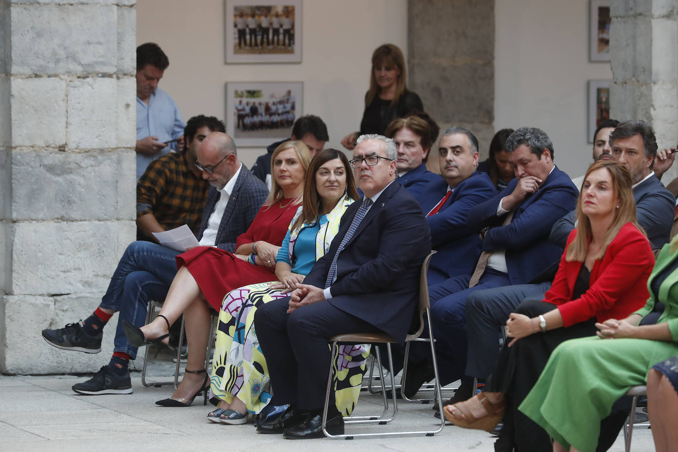 Félix Álvarez, Noelia Cobo, María José Sáenz de Buruaga y Pedro Hernando.