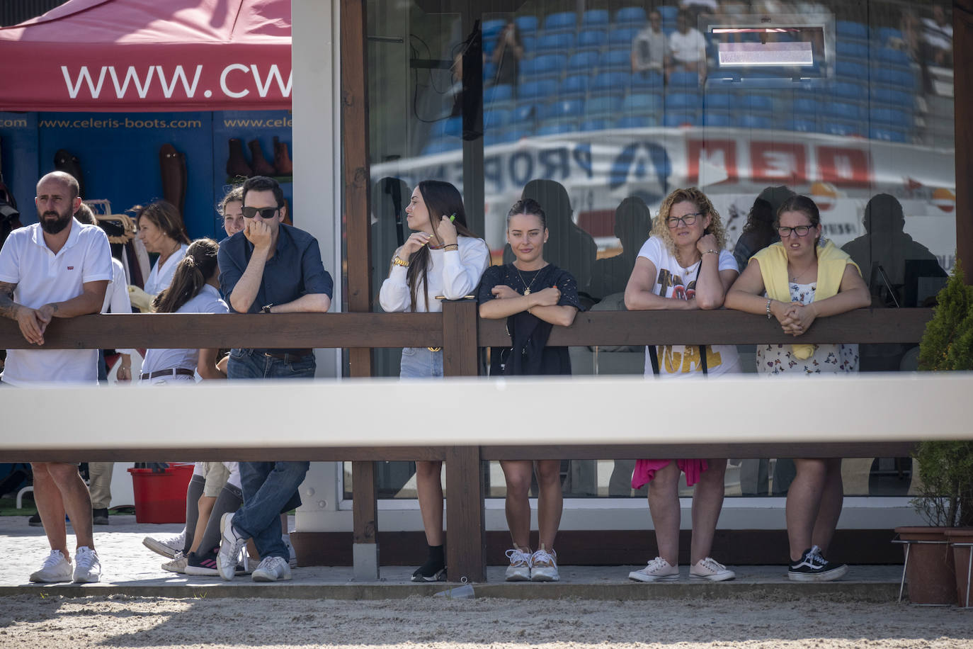 Fotos: Imágenes de la segunda jornada del Concurso de Saltos Internacional de Heras