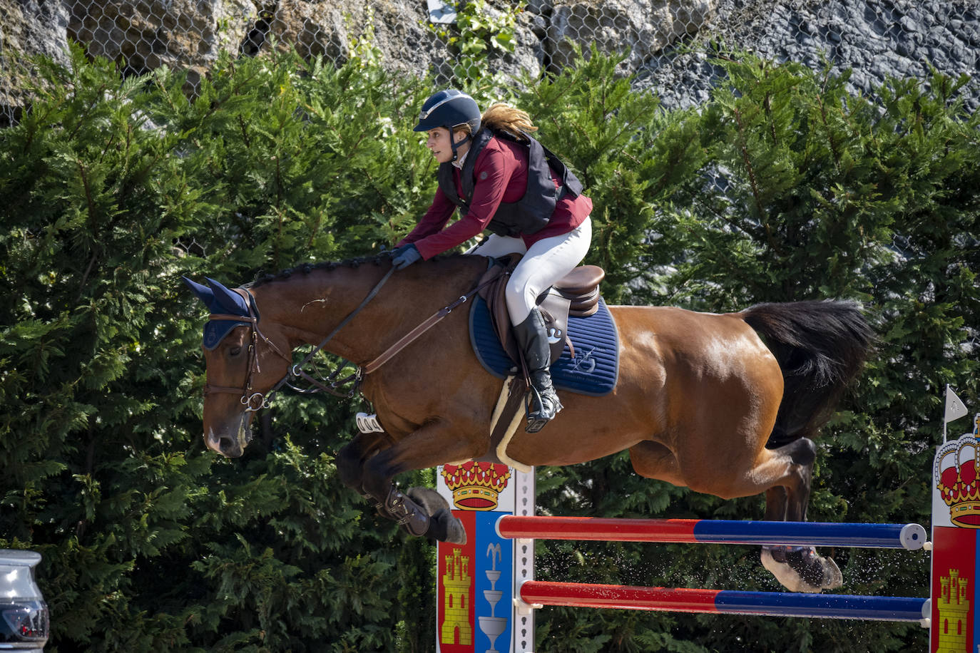 Fotos: Imágenes de la segunda jornada del Concurso de Saltos Internacional de Heras