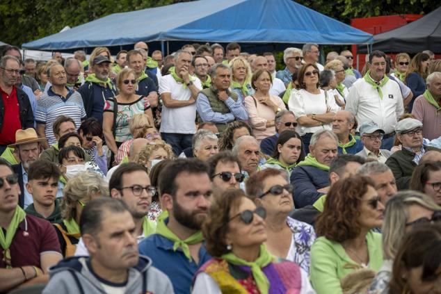 La fiesta en Latas congregó numeroso público.