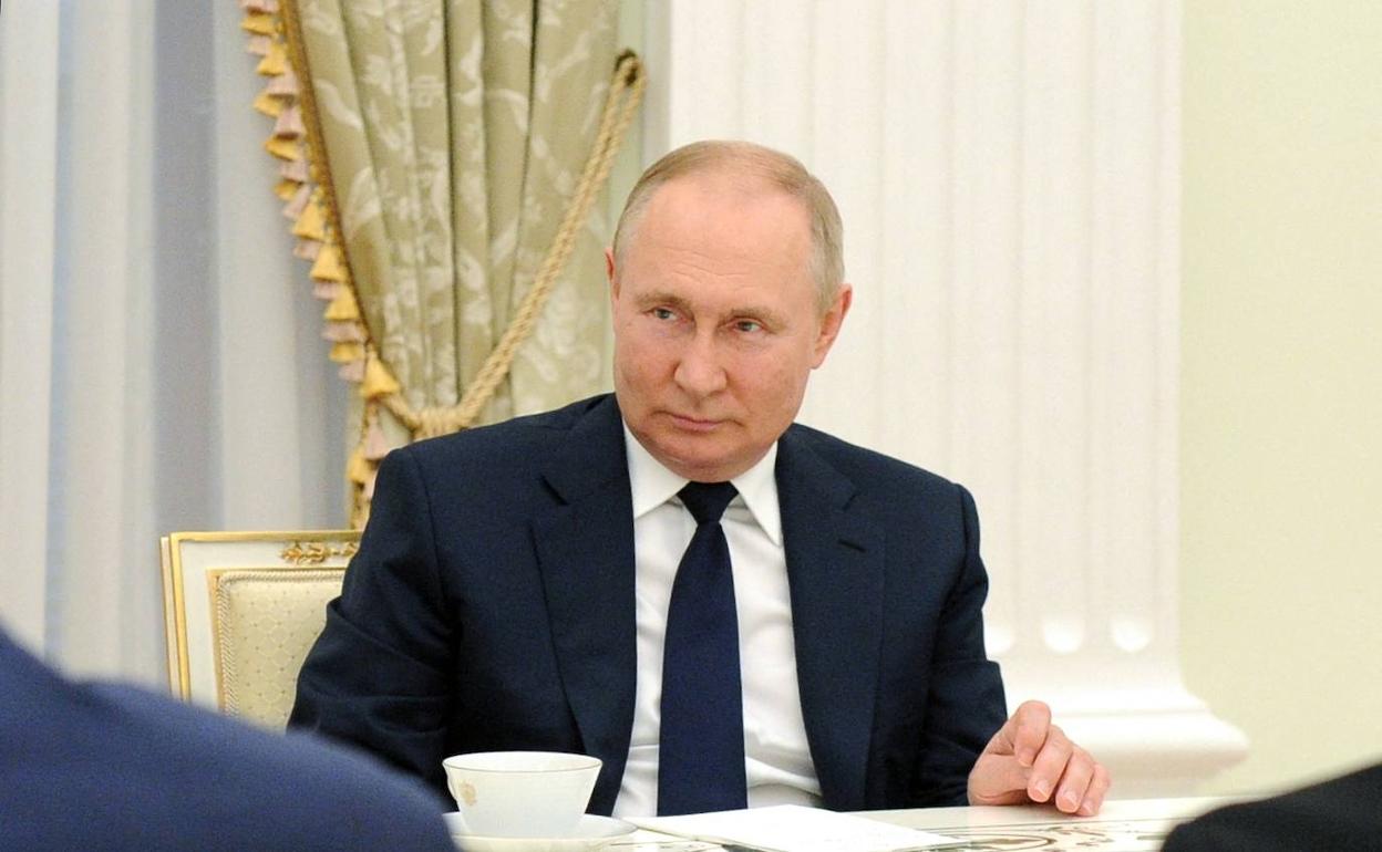 Vladímir Putin, en un acto de este jueves