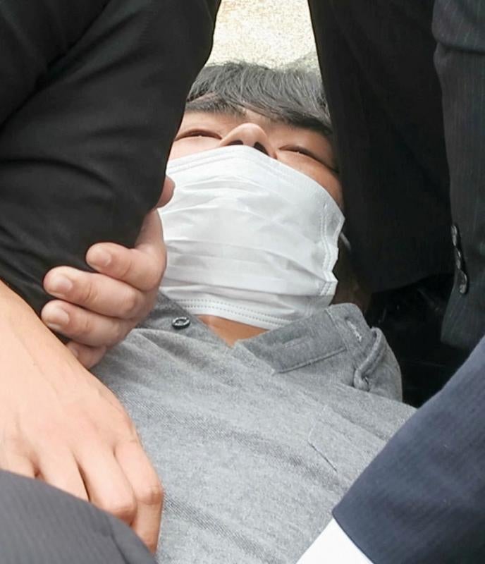 Tetsuya Yamagami fue detenido y confesó el atentado 