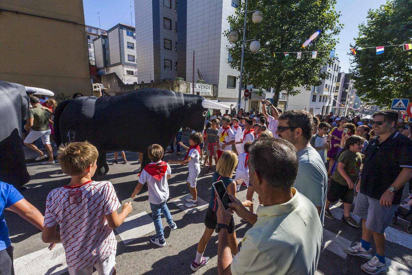 Fotos: Así son los encierros de Tetuán