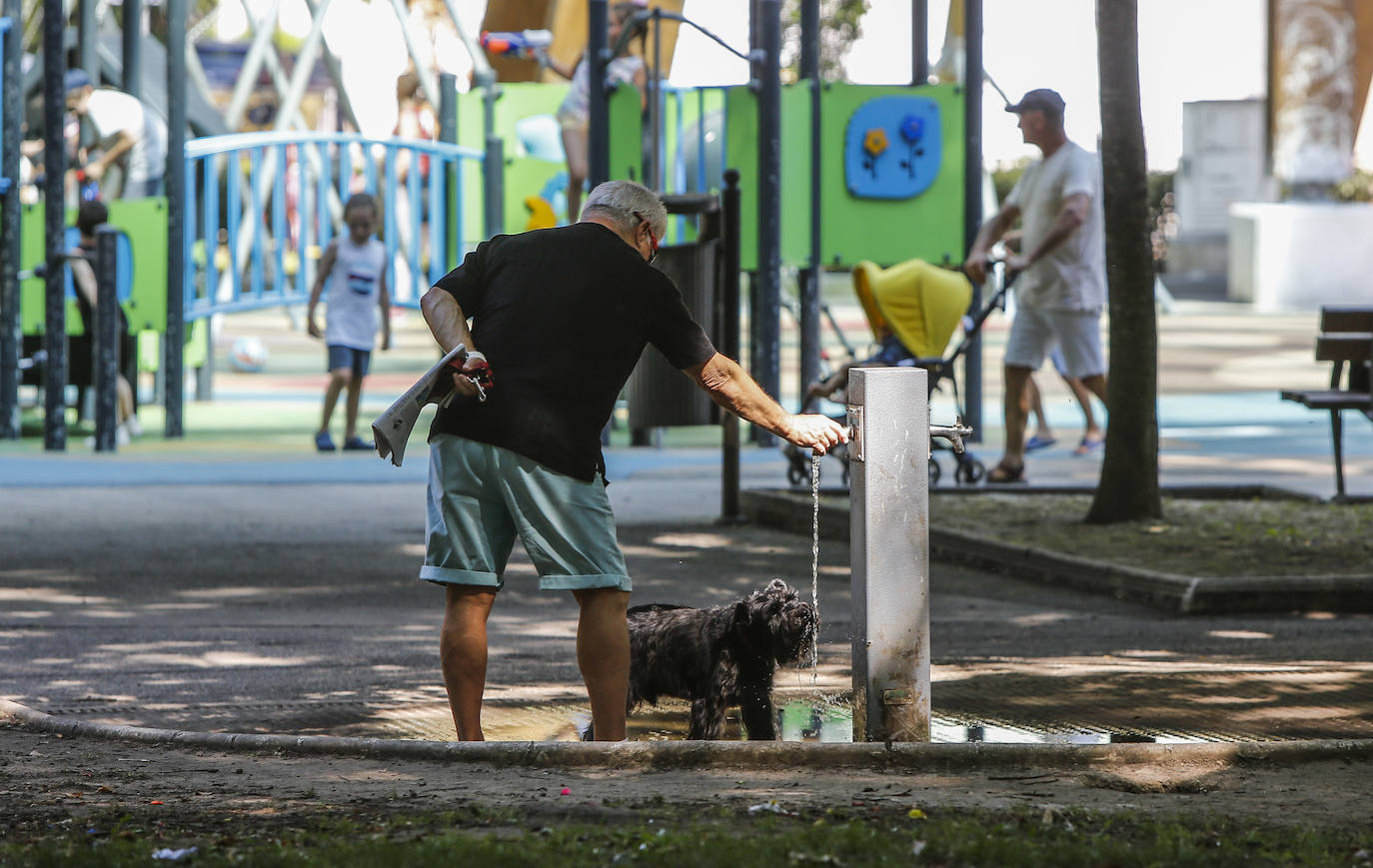 En algunos lugares de Torrelavega se han alcanzado los 38 grados.