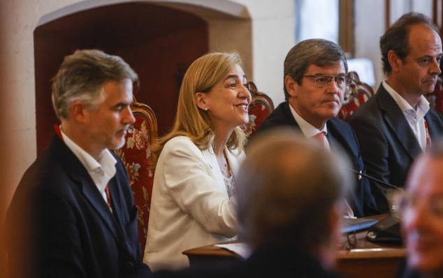 La infanta Cristina, en Santander para asistir a un curso.