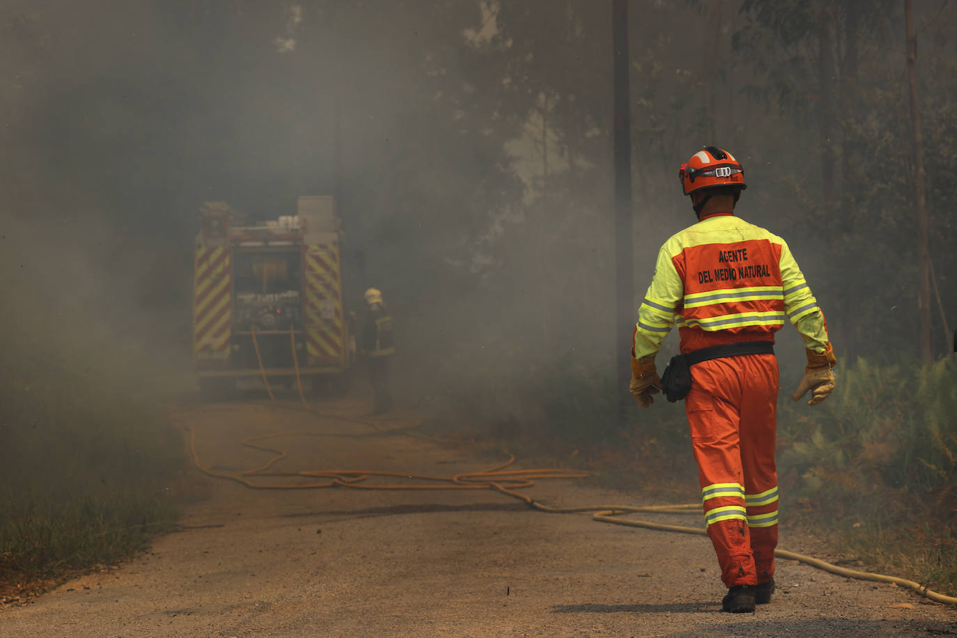 Fotos: La ola de calor deja el primer incendio intencionado