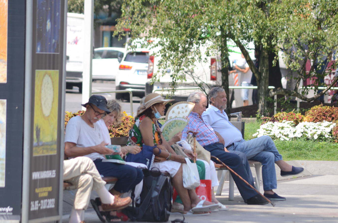 Cantabria se achicharra y San Felices de Buelna registra la temperatura máxima del país (38,4º).