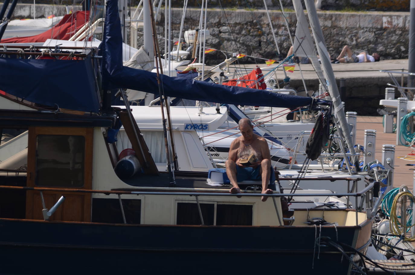 Cantabria se achicharra y San Felices de Buelna registra la temperatura máxima del país (38,4º).