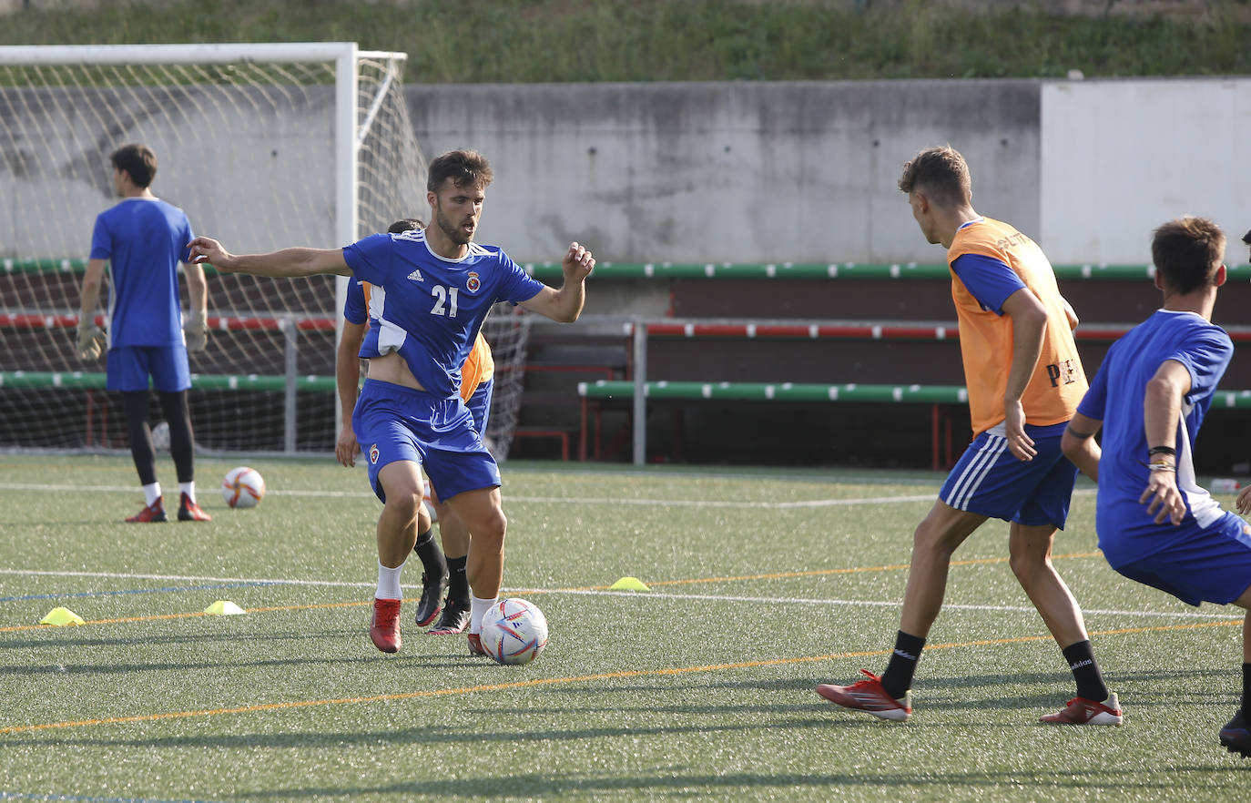 Fotos: Las mejores imágenes del entrenamiento de la Gimnástica