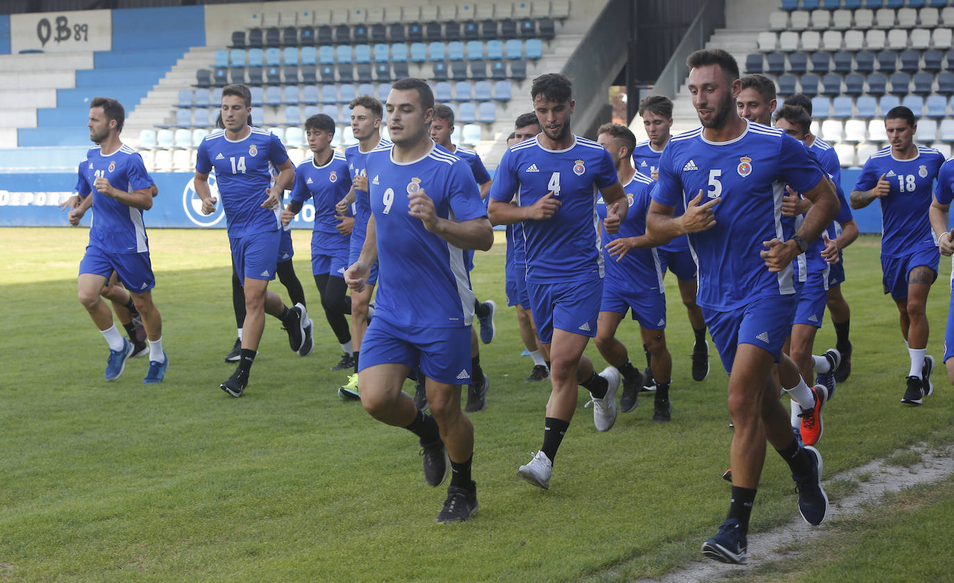 Fotos: Las mejores imágenes del entrenamiento de la Gimnástica