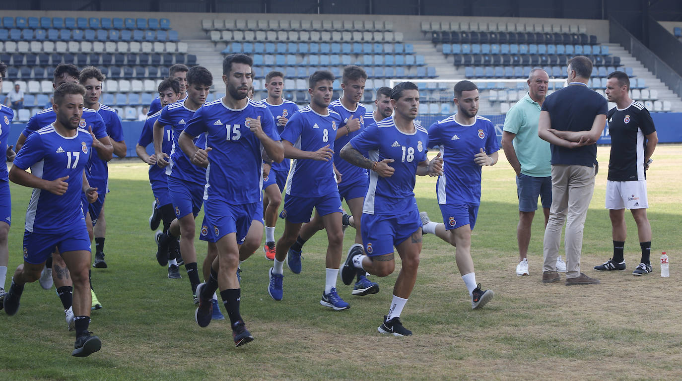 Fotos: Las mejores imágenes del entrenamiento de la Gimnástica