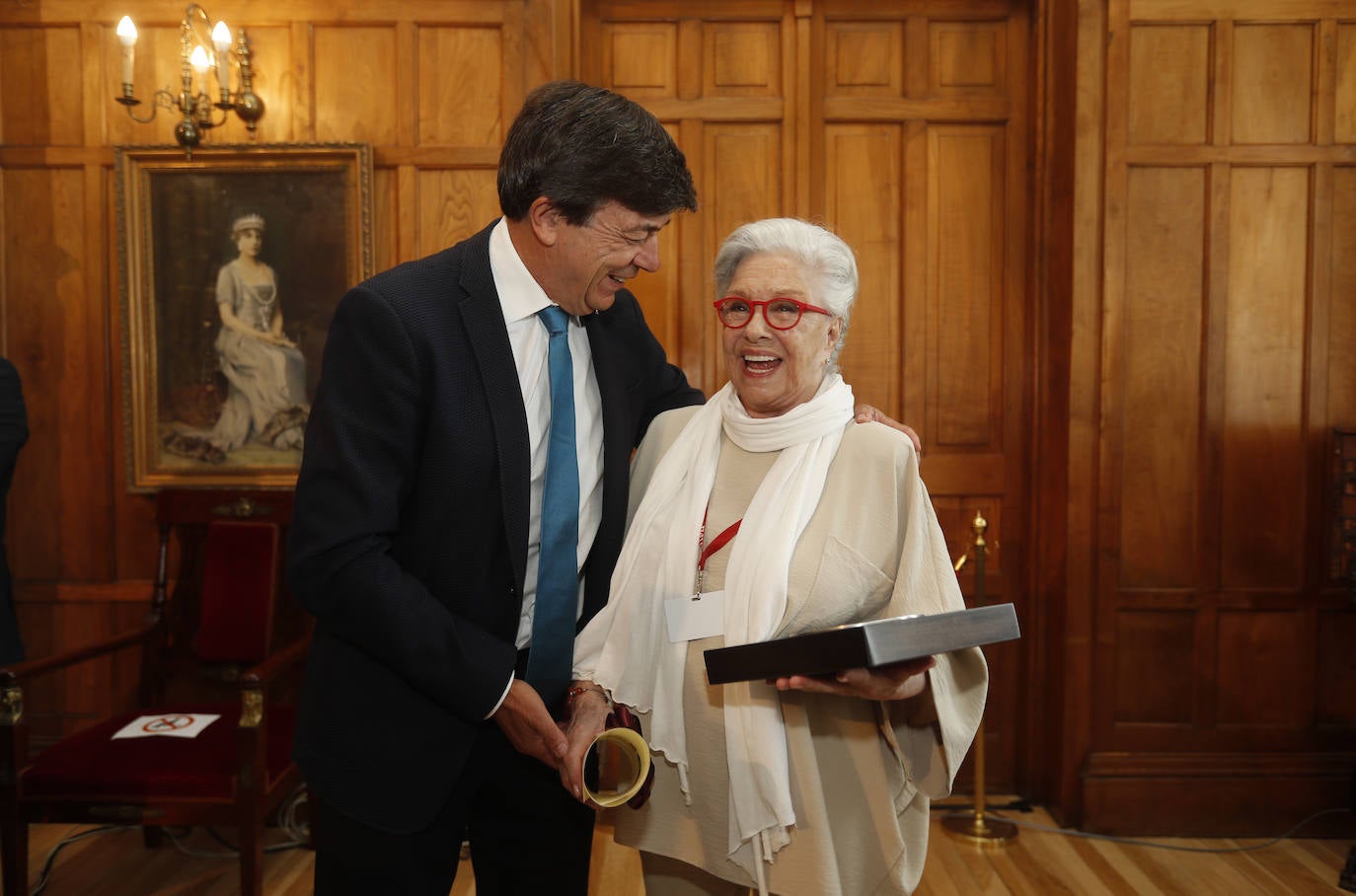 Fotos: Lola Herrera y José Sacristán, premiados por la UIMP