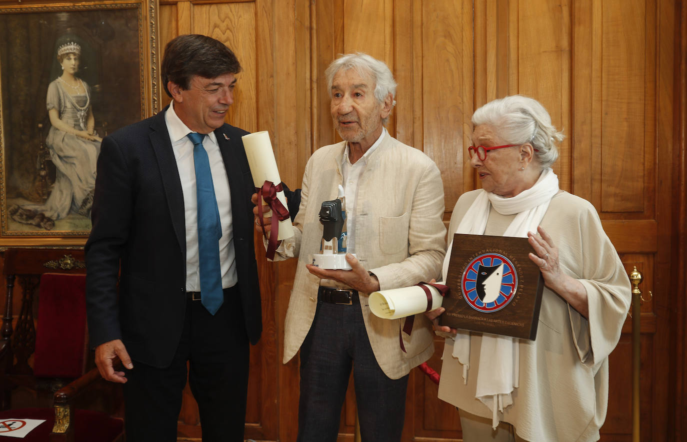 Fotos: Lola Herrera y José Sacristán, premiados por la UIMP