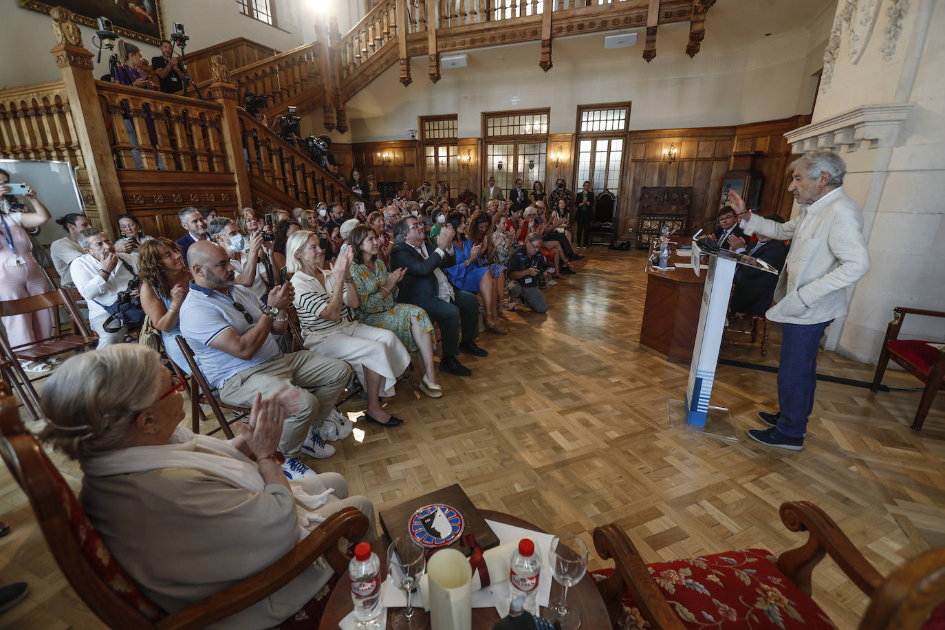 Fotos: Lola Herrera y José Sacristán, premiados por la UIMP