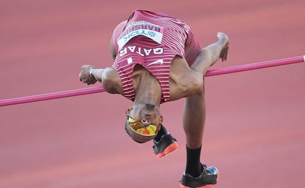 El saltador de altura catarí Mutaz Essa Barshim. / 