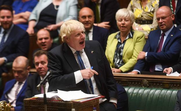 La despedida de Boris Johnson a lo 'Terminator': «Hasta la vista, baby»