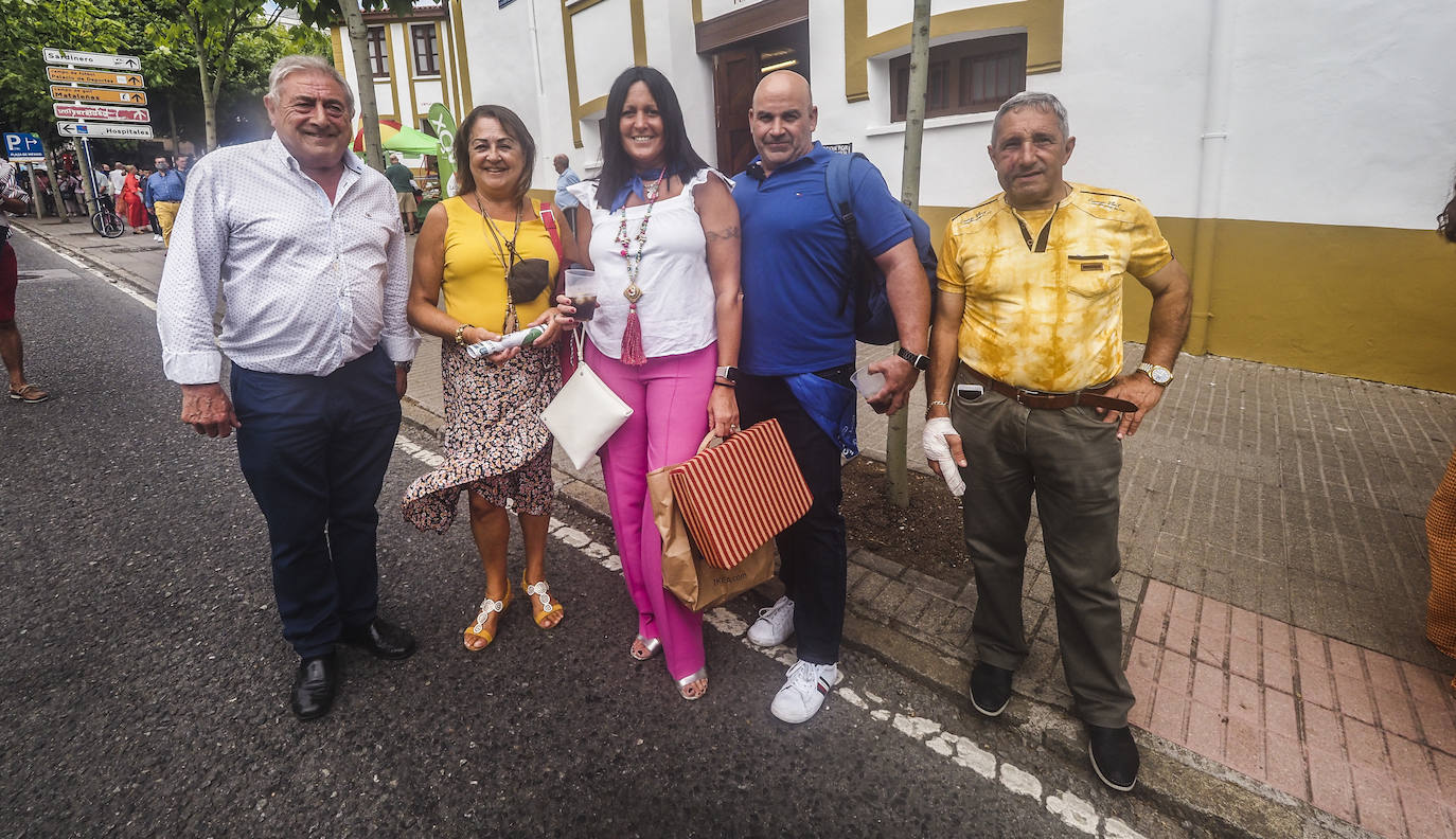 Manolo García, Elena Herrero, Eva Venero, Javier Fernández y José Maza.