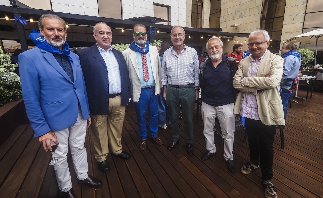 Ricardo Edesa, Emilio del Valle, José Norberto Fernández del Cotero, Alberto Cuartas Galván, Miguel Ángel González Ojea y José Luis López. 