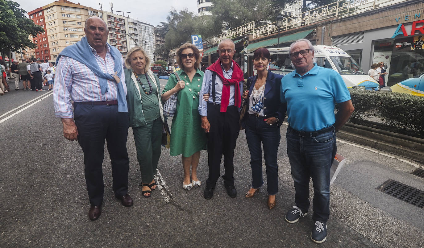 Francisco Poves, Conchita Diego, Pilar Ávila, Ricardo Sánchez, Mariluz Herrera y Ramón Mendoza.