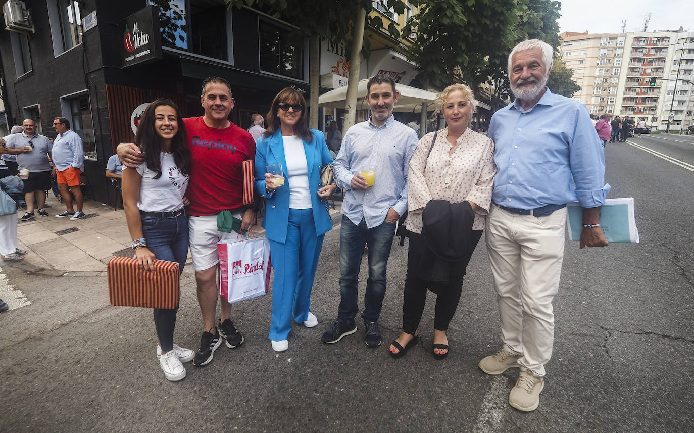 Laura Gutiérrez, Guillermo Gutiérrez, Paulina Herrera, Sergio Calvete, Esther Somohano y José Luis Peña.