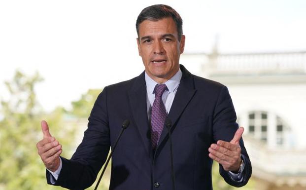 El presidente del Gobierno, Pedro Sánchez, en Polonia 