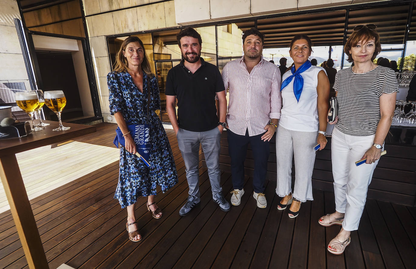 Mónica Aída González, José Luis Celada, Pablo Izquierdo, Henar Sheilch y Ana Sánchez. 