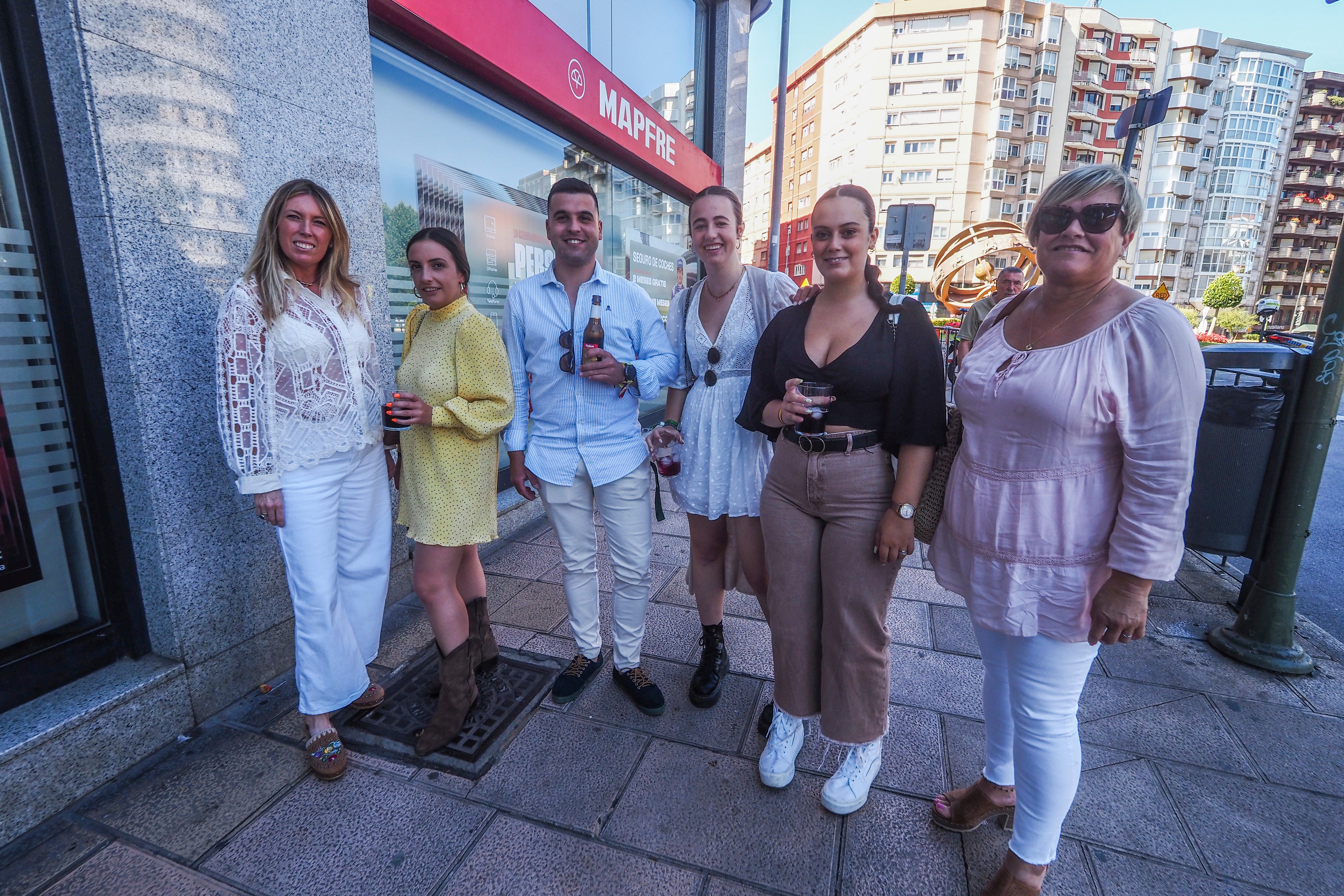 María Diego, Laura Quesada, Carlos Posada, Noah Erice, Carla García y Pilar Ruiz.