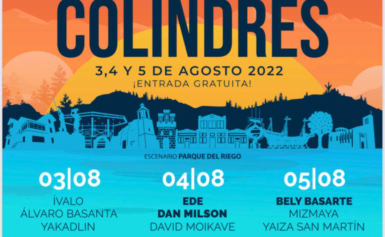 Todo listo para el VIII Sunset Acoustic de Colindres en el Parque del Riego